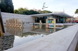 Andrés Jaque. Phantom. Mies as Rendered Society Intervention at Mies van der Rohe Pavilion