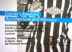 Daniel Libeskind talk