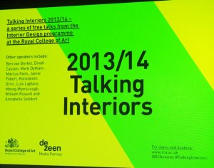 RCA Talking Interiors