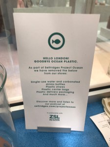 Selfridges Ocean Beauty 2019