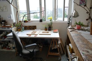 Hackney Wick Artist studio