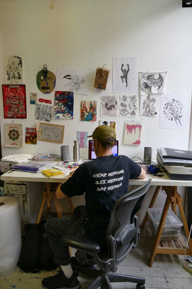 Hackney Wick Artist studio