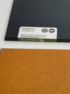 Paperstone from recycled paper