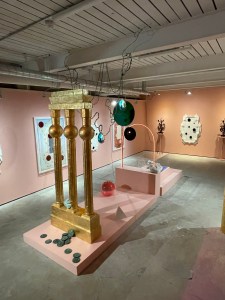 Installation by Tai Shani at Gathering gallery