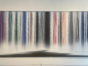 Waterfall painting by Hiroshi Senju