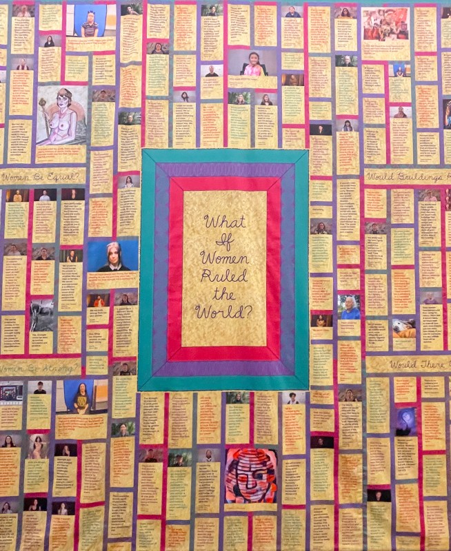 Judy Chicago at Serpentine gallery