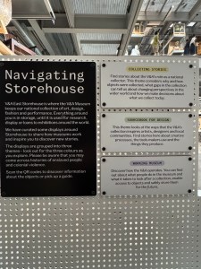 V&A Storagehouse, London