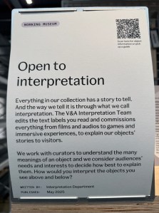 V&A Storagehouse, London